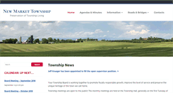 Desktop Screenshot of newmarkettownship.com